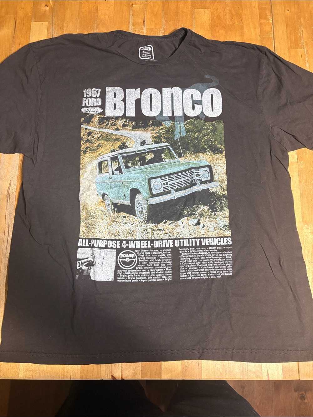 Ford Bronco graphic Tshirt